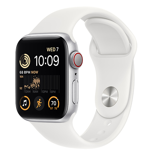 Apple Watch SE 2 40mm viền nhôm dây cao su GPS + CELLULAR