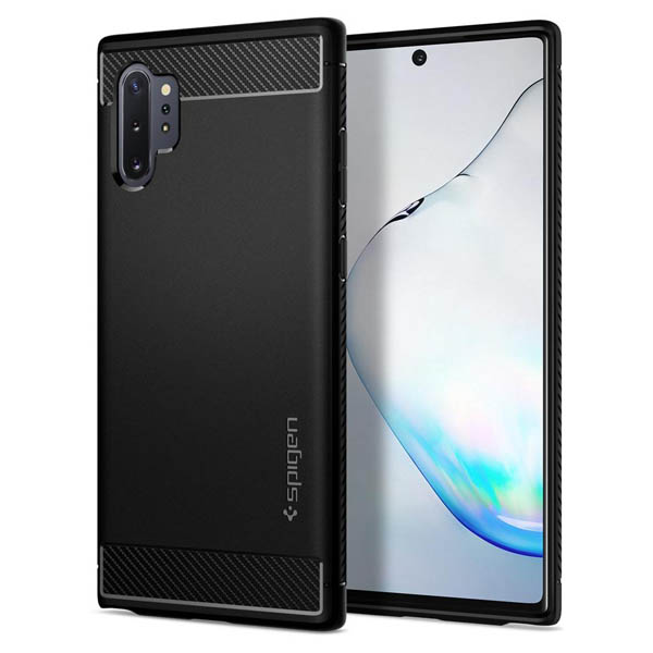 ỐP LƯNG GALAXY NOTE 10 SPIGEN RUGGED ARMOR MATTE