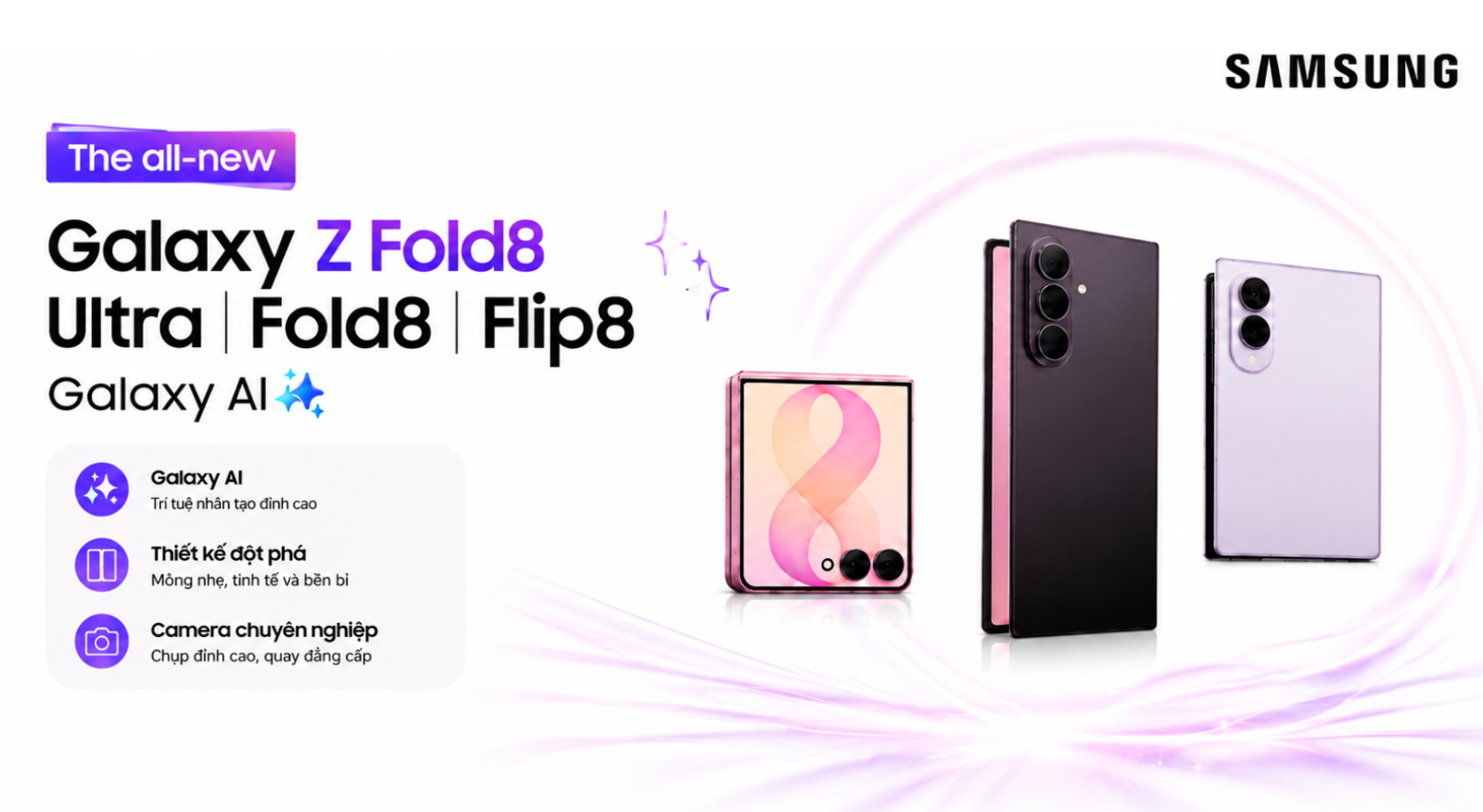 GALAXY Z FOLD 8 & FLIP 8