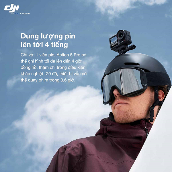 CAMERA KỸ THUẬT SỐ DJI OSMO ACTION 5 PRO ADVENTURE COMBO ( HÀNG ĐẶT TRƯỚC )
