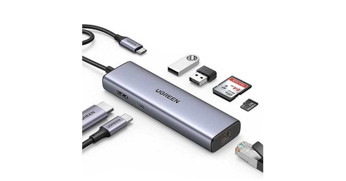 Cổng chuyển đổi Ugreen 7 in 1 CM512