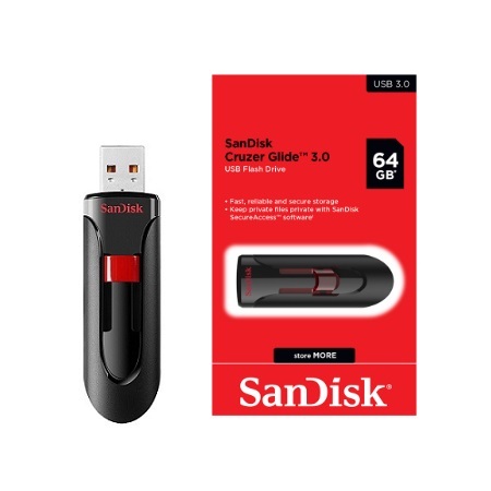 USB 3.0 SANDISK CZ600 64GB