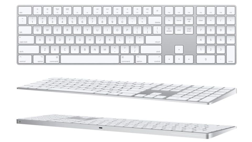 Bàn phím Apple Magic Keyboard + Touch ID/Phím số 2021 MK2C3ZA/A