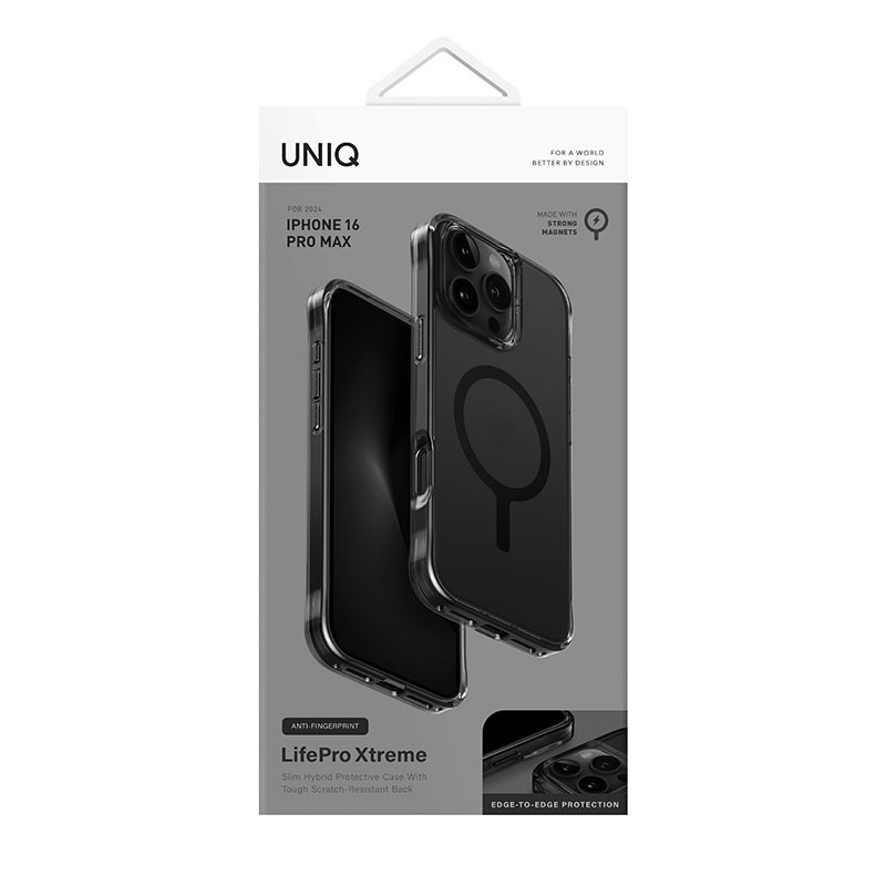 Ốp lưng UNIQ HYBRID IPHONE 16 Pro/ 16 Pro Max MAGCLICK CHARGING LIFEPRO XTREME