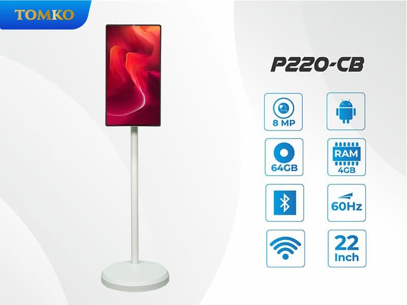 Màn hình cảm ứng di động thông minh 22 inch Tomko GoWithMe P220