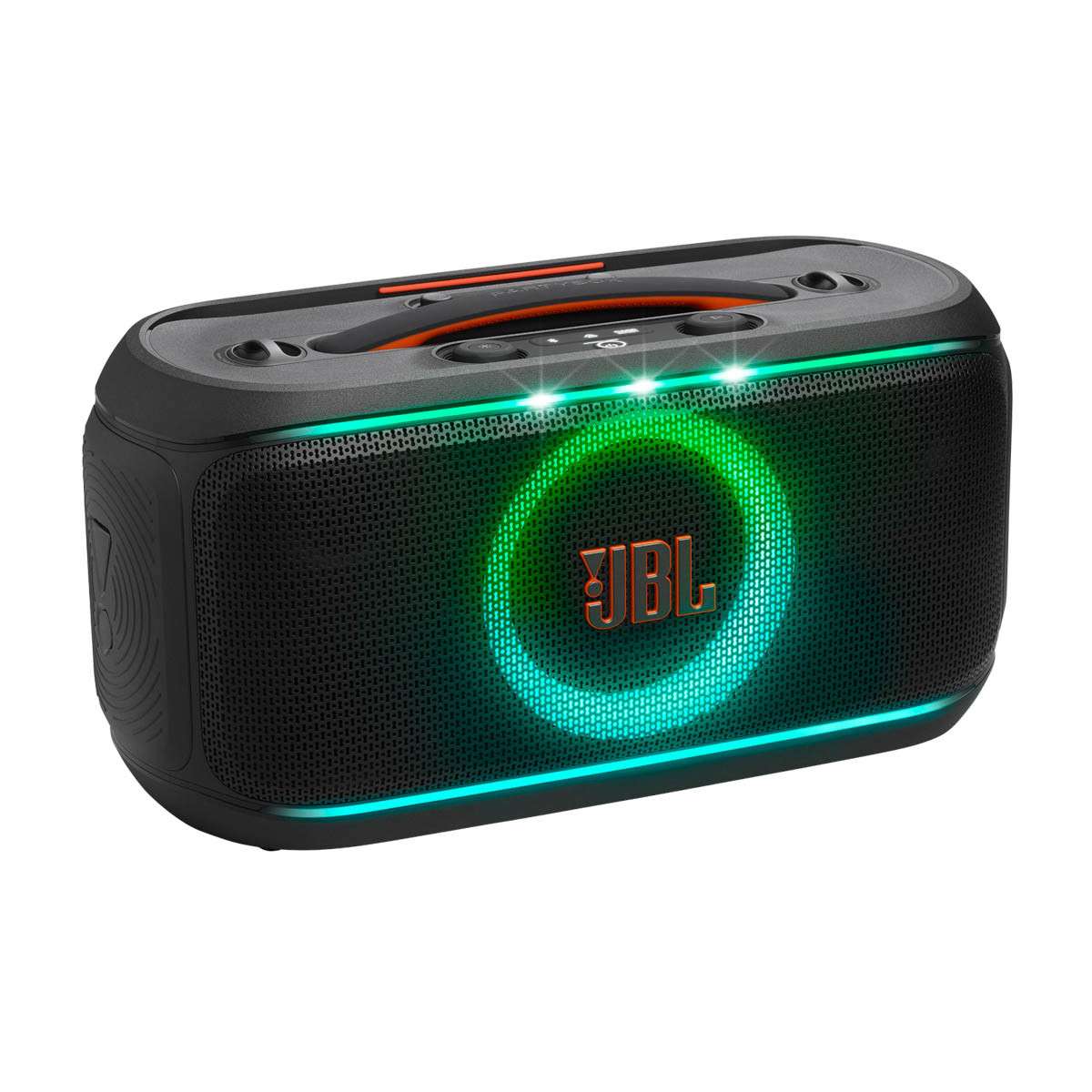 Loa JBL PartyBox On-The-Go 2 (kèm 2 Micro)
