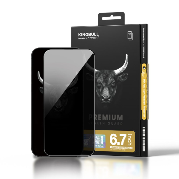CƯỜNG LỰC MIPOW KINGBULL IPHONE 16/ 16 PLUS/ 16 PRO/ 16 PROMAX 6.9” HD CHỐNG NHÌN TRỘM