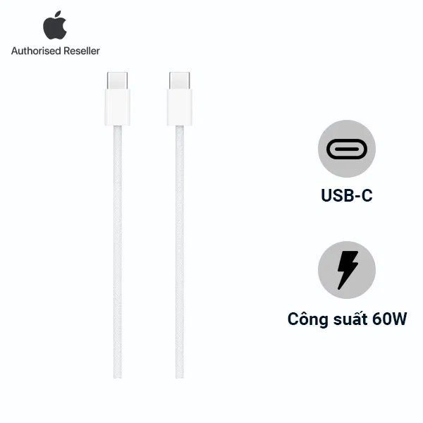 CÁP SẠC USB - C TO USB - C 1M BỌC DÙ (BÓC MÁY)