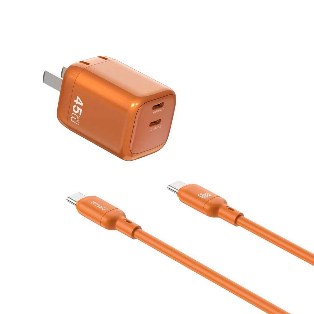 BỘ SẠC NHANH WIWU 45W G025