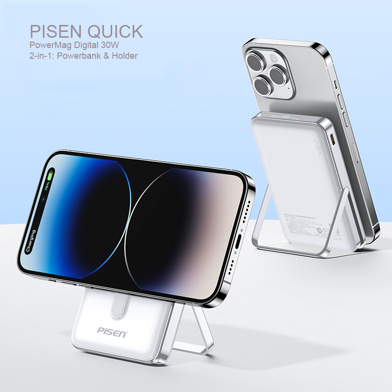 PISEN QUICK - POWERMag Digital 30W 2-in-1