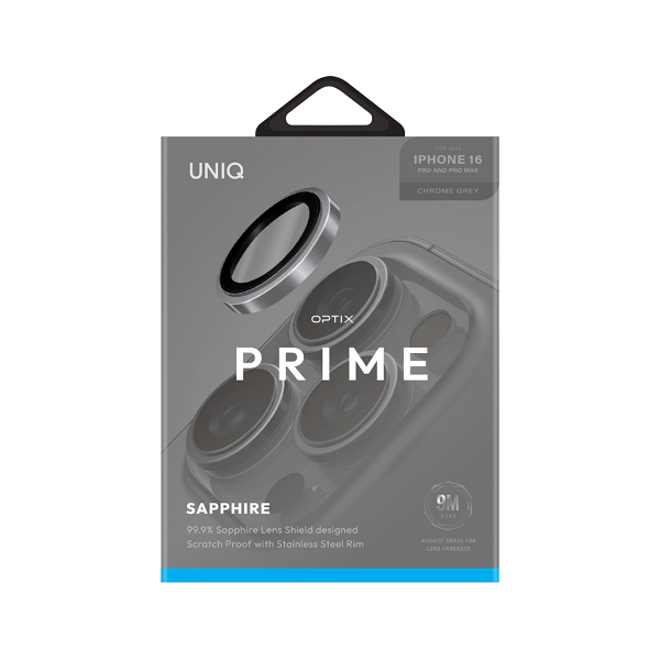Kính bảo vệ camera IPHONE 16 PRO/16 PRO MAX UNIQ OPTIX Prime