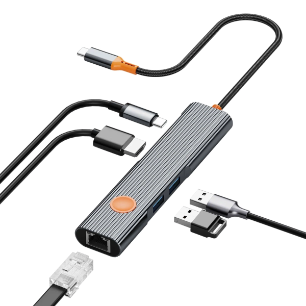 HUB USB-C 5 TRONG 1 WiWU TRAVEL Wi-HB005