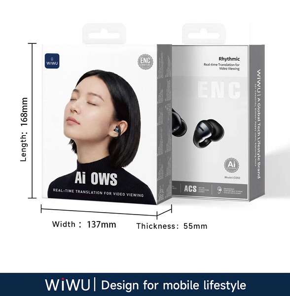 Tai nghe không dây WiWU O202 – Tích hợp AI thông minh
