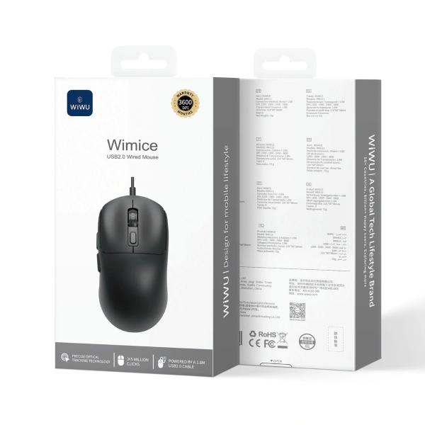 CHUỘT CÓ DÂY WIWU WIMICE WM111