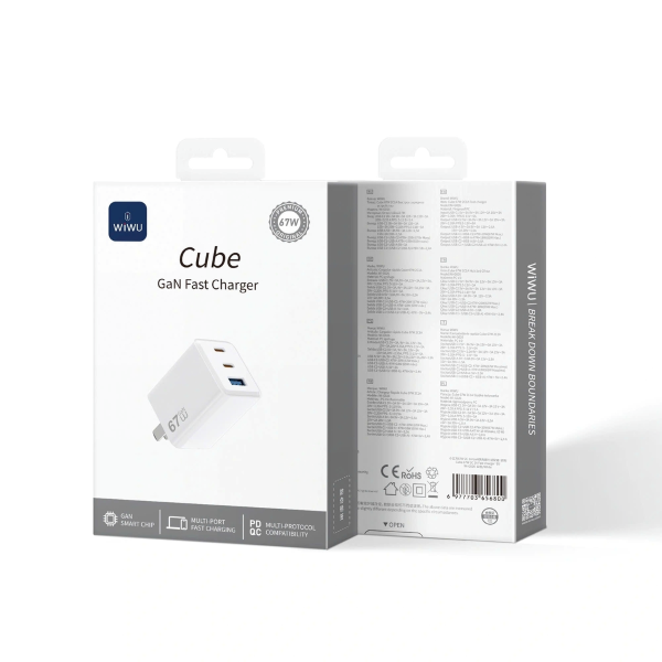 CỦ SẠC WIWU CUBE G026 67W