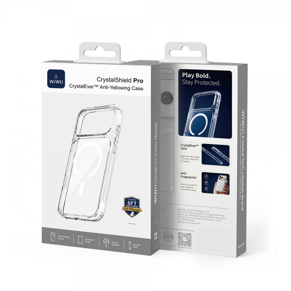 Ốp lưng iPhone 17 Pro Max WiWU CrystalShield Pro CS-202