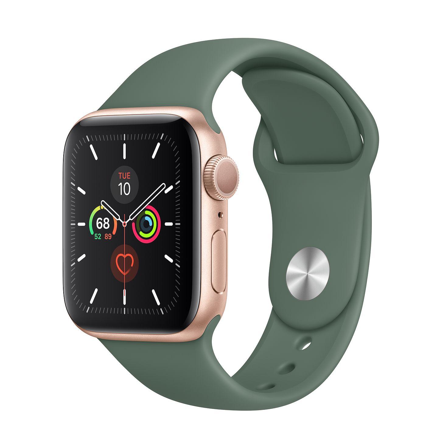 APPLE WATCH SERIES 5 44MM GOLD AL GREEN
