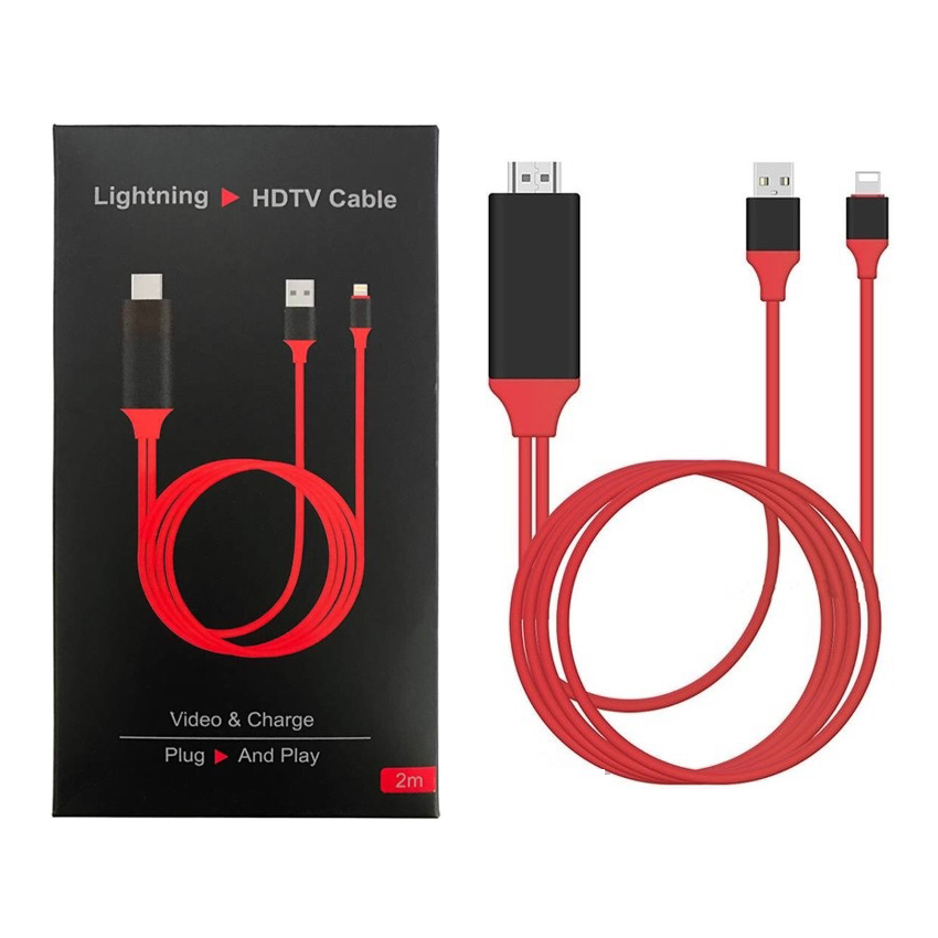 CÁP LIGHTNING TO HDMI 2M