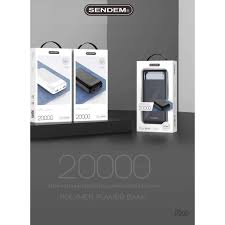 Sạc dự phòng SENDEM P200 20000mAh 2 USB Sạc Nhanh