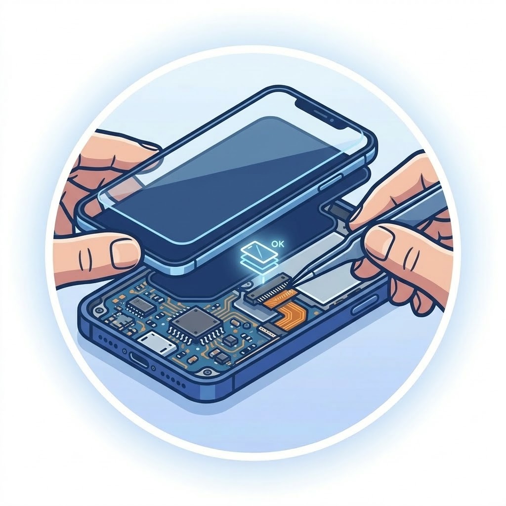 Ép Kính - Thay Màn Hình